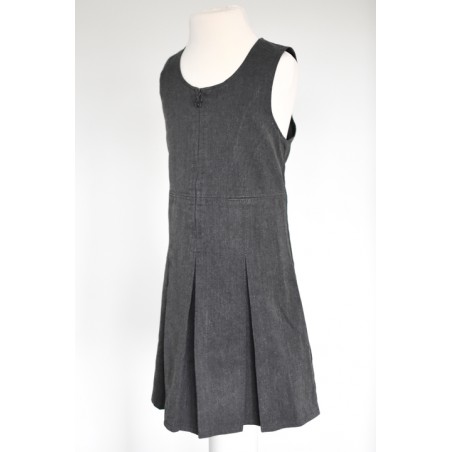 Pinafore/Grey Dress