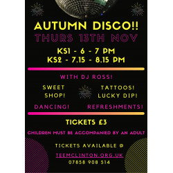 Autumn Disco 2025